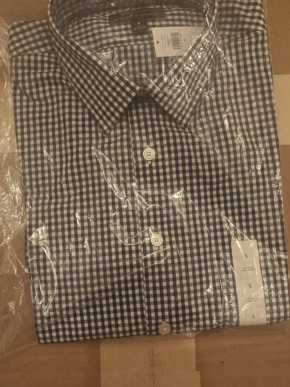 3 Banana Republic untucked dress shirt S pink blue white slim stretch spandex